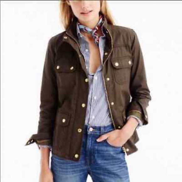 J. Crew Jackets & Blazers - J. Crew Relaxed Boyfriend Field Jacket